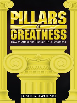 cover image of Pillars of Greatness